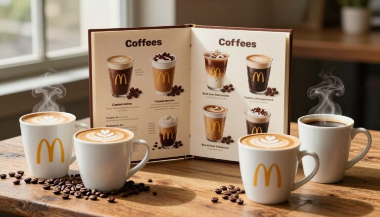 McDonald's Coffee Menu