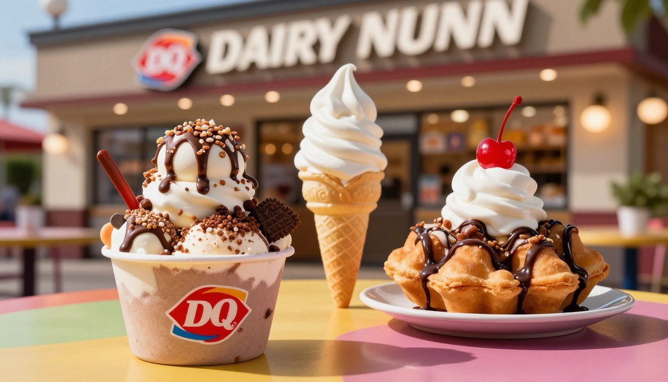 dairy queen dessert menu