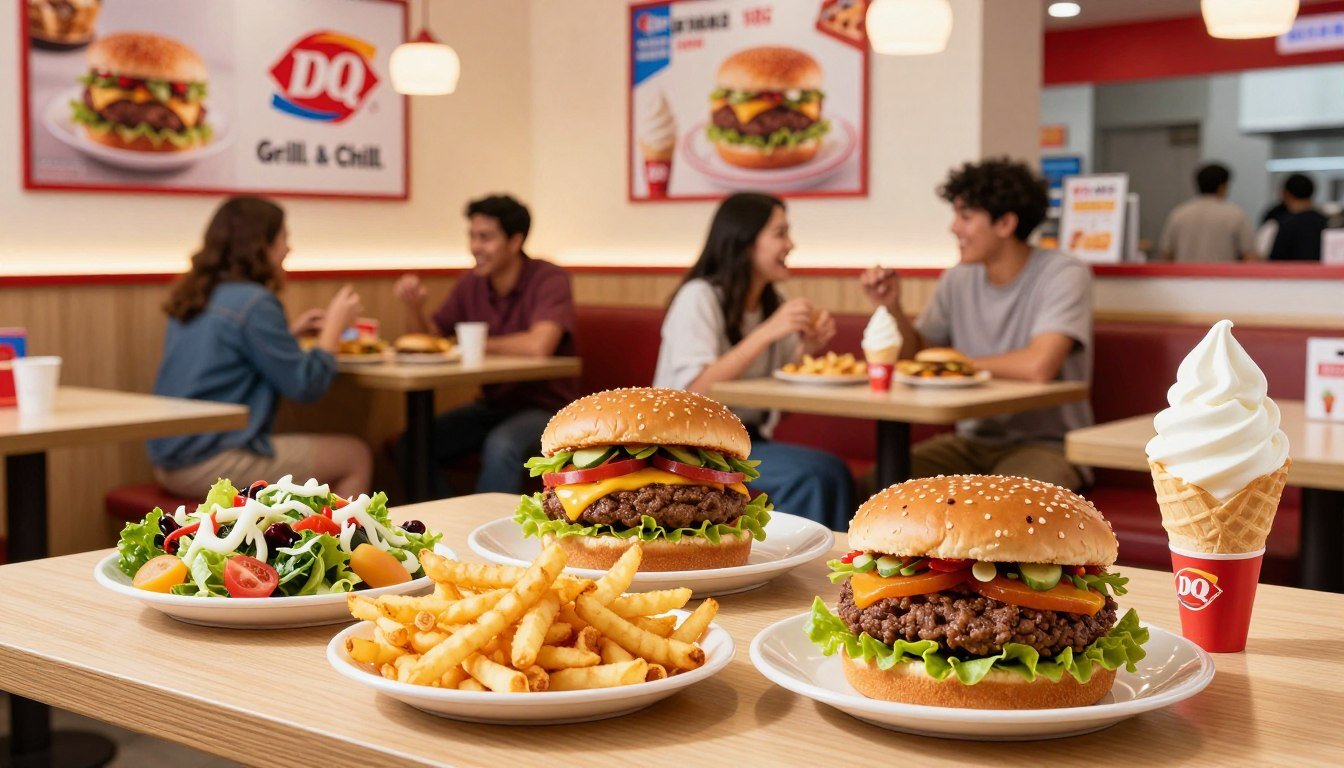 dairy queen grill & chill menu